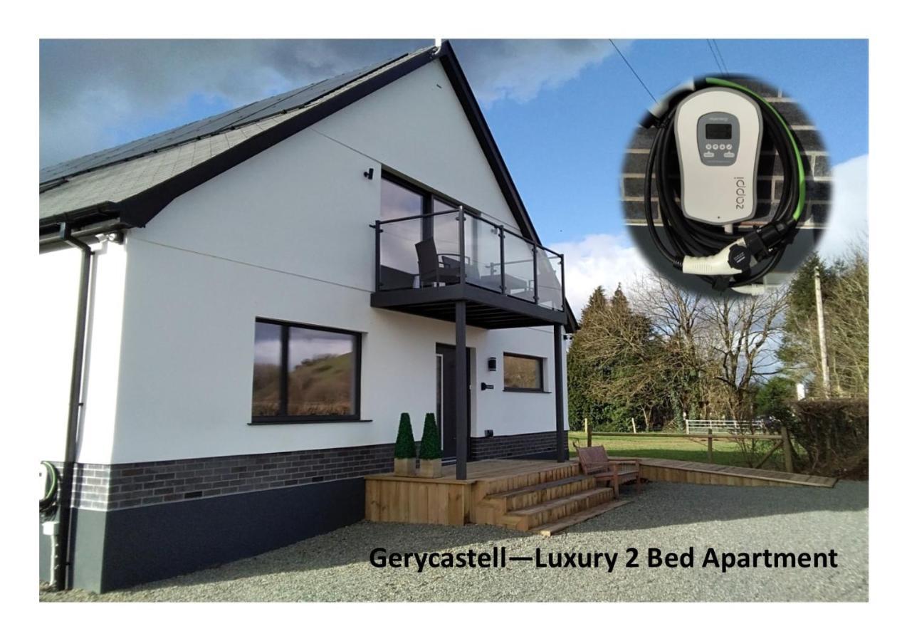 Gerycastell Luxury Holiday Apartment With Stunning Views & Ev Station Point Carmarthen Exteriér fotografie